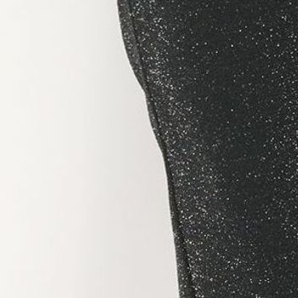 Isaac Mizrahi Live! Women's Pants Sz L Sparkle Pebble Crepe Slim Black A667878 - Picture 2 of 4